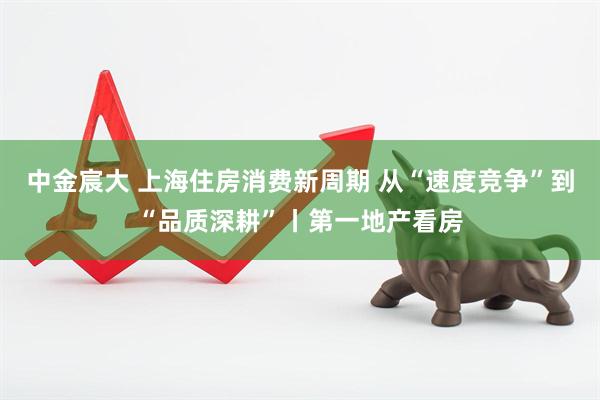 中金宸大 上海住房消费新周期 从“速度竞争”到“品质深耕”丨第一地产看房