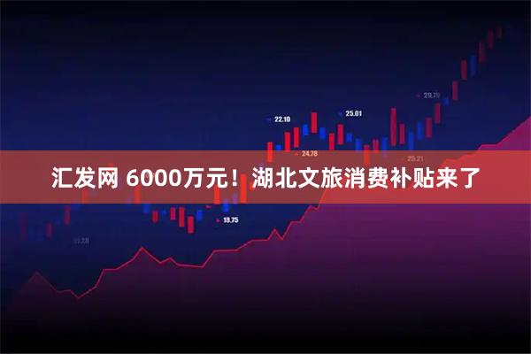 汇发网 6000万元！湖北文旅消费补贴来了